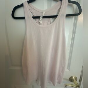 Lulu lemon light pink flowy tank top